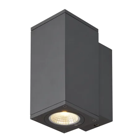 ENOLA SQUARE S, applique extérieure, carré, S, anthracite, LED, 6W, 3000K/4000K, IP65