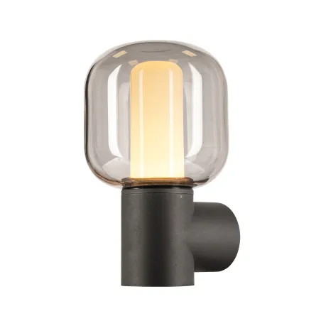 OVALISK, applique extérieure, anthracite, LED, 9W, 3000/4000K, IP65, interrupteur CCT