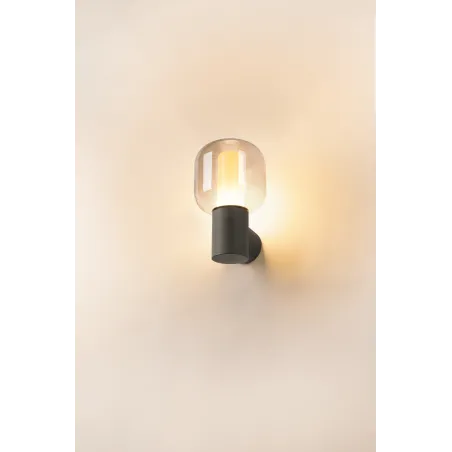 OVALISK, applique extérieure, anthracite, LED, 9W, 3000/4000K, IP65, interrupteur CCT