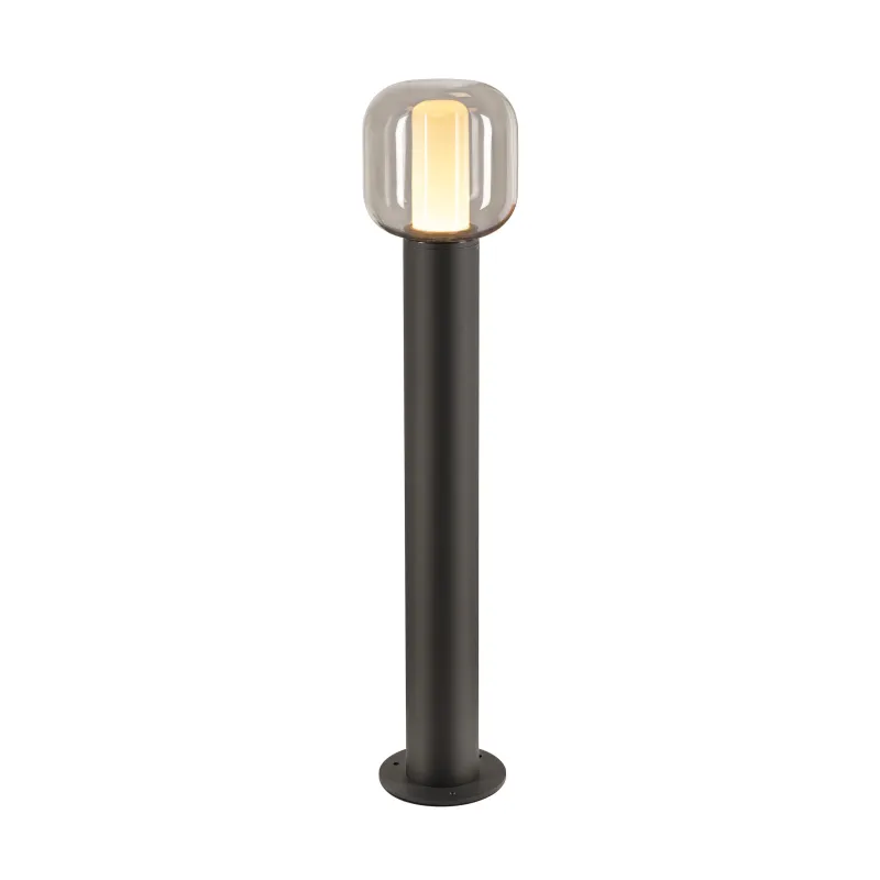OVALISK 75, borne extérieure, anthracite, LED, 9W, 3000/4000K, IP65, interrupteur CCT
