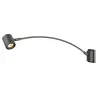 MYRA DISPLAY, spot sur tige extérieur, courbe, anthracite, GU10/QPAR51, 50W max, IP55