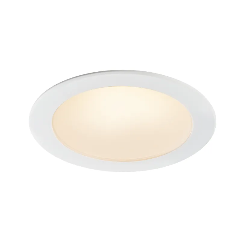 AKALO D83, encastré de plafond intérieur, blanc, LED, 9W, 3000K/4200K/5700K, variable