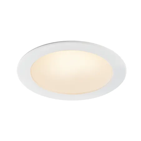 AKALO D83, encastré de plafond intérieur, blanc, LED, 9W, 3000K/4200K/5700K, variable