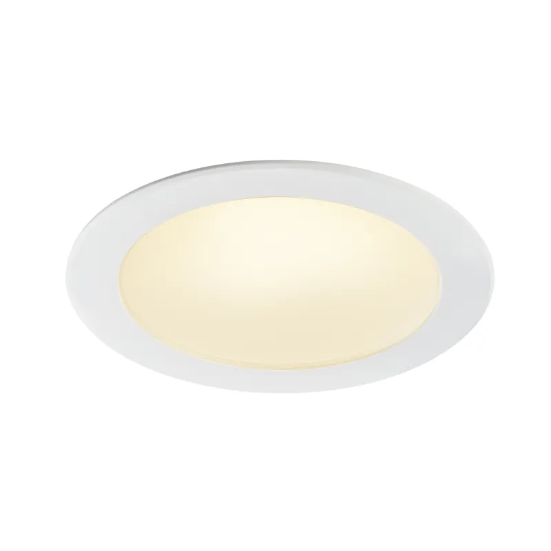 AKALO D83, encastré de plafond intérieur, blanc, LED, 9W, 3000K/4200K/5700K, variable