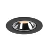 NUMINOS® GIMBLE L, encastré de plafond intérieur, 20 deg , noir/chrome, LED, 25,4W, 2700K