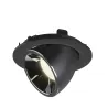 NUMINOS® GIMBLE L, encastré de plafond intérieur, 20 deg , noir/chrome, LED, 25,4W, 4000K