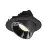 NUMINOS® GIMBLE L, encastré de plafond intérieur, 20 deg , noir/chrome, LED, 25,4W, 4000K