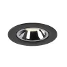 NUMINOS® GIMBLE L, encastré de plafond intérieur, 40 deg , noir/chrome, LED, 25,4W, 4000K