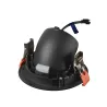 NUMINOS® GIMBLE M, encastré de plafond intérieur, 40 deg , noir/chrome, LED, 17,5W, 3000K