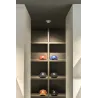 NUMINOS® GIMBLE S, encastré de plafond intérieur, 20 deg , blanc/chrome, LED, 8,6W, 4000K