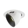 NUMINOS® GIMBLE XL, encastré de plafond intérieur, 20 deg , blanc/noir, LED, 37,4W, 4000K