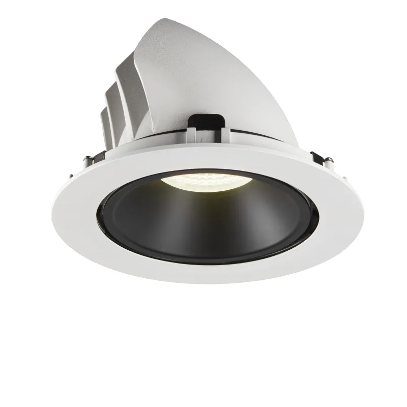 NUMINOS® GIMBLE XL, encastré de plafond intérieur, 20 deg , blanc/noir, LED, 37,4W, 4000K