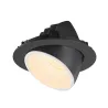 NUMINOS® GIMBLE XL, encastré de plafond intérieur, 20 deg , noir/blanc, LED, 37,4W, 3000K