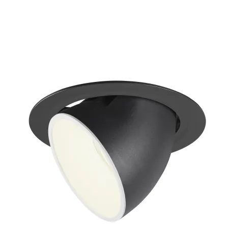 NUMINOS® GIMBLE XL, encastré de plafond intérieur, 20 deg , noir/blanc, LED, 37,4W, 4000K