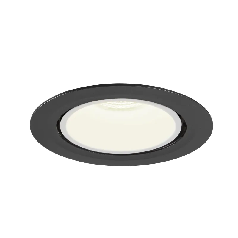 NUMINOS® GIMBLE XL, encastré de plafond intérieur, 20 deg , noir/blanc, LED, 37,4W, 4000K