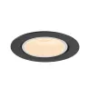 NUMINOS® GIMBLE XL, encastré de plafond intérieur, 40 deg , noir/blanc, LED, 37,4W, 2700K