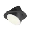 NUMINOS® GIMBLE XL, encastré de plafond intérieur, 40 deg , noir/blanc, LED, 37,4W, 4000K