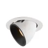 NUMINOS® GIMBLE XL, encastré de plafond intérieur, 55 deg , blanc/noir, LED, 37,4W, 2700K