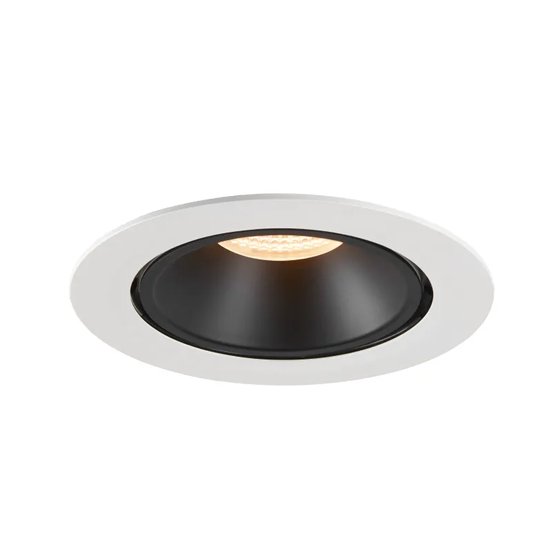NUMINOS® GIMBLE XL, encastré de plafond intérieur, 55 deg , blanc/noir, LED, 37,4W, 2700K