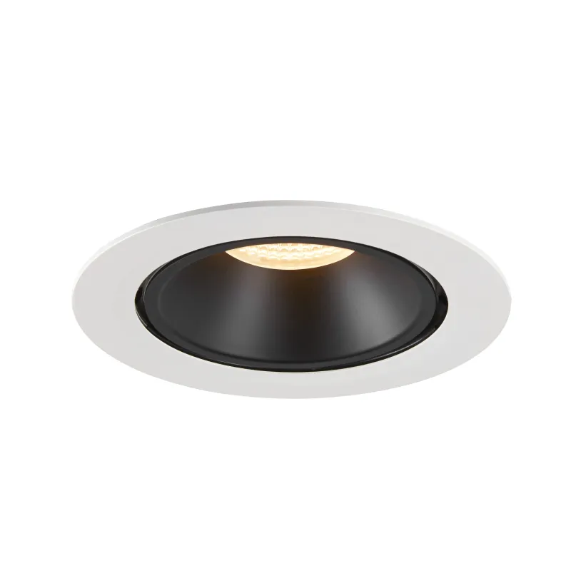 NUMINOS® GIMBLE XL, encastré de plafond intérieur, 55 deg , blanc/noir, LED, 37,4W, 3000K