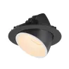 NUMINOS® GIMBLE XL, encastré de plafond intérieur, 55 deg , noir/blanc, LED, 37,4W, 2700K