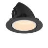 NUMINOS® GIMBLE XL, encastré de plafond intérieur, 55 deg , noir/blanc, LED, 37,4W, 2700K