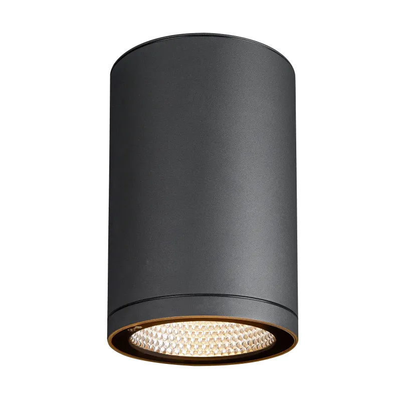 ENOLA ROUND L, plafonnier extérieur, rond, L, anthracite, LED, 35W, 3000K/4000K, IP65