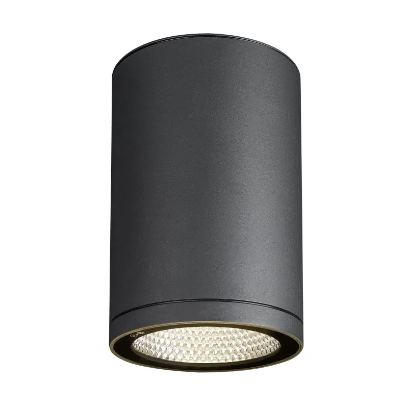 ENOLA ROUND L, plafonnier extérieur, rond, L, anthracite, LED, 35W, 3000K/4000K, IP65
