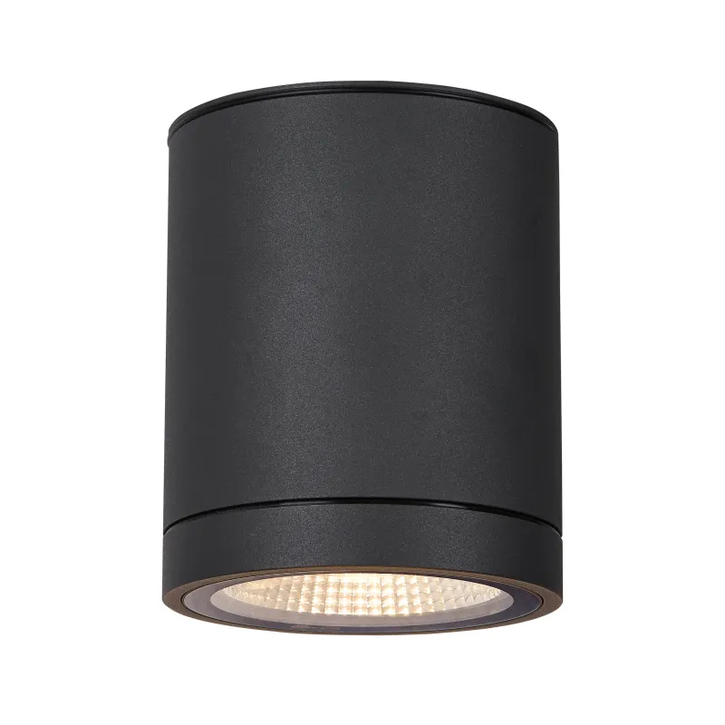 ENOLA ROUND M, plafonnier extérieur, rond, M, anthracite, LED, 10W, 3000K/4000K, IP65
