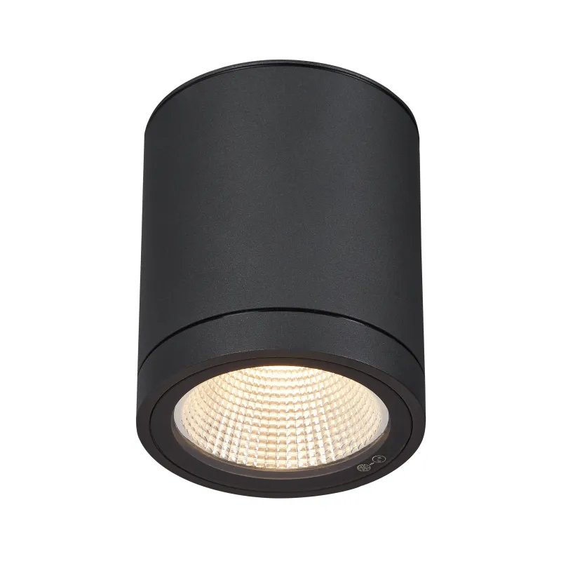 ENOLA ROUND M, plafonnier extérieur, rond, M, anthracite, LED, 10W, 3000K/4000K, IP65