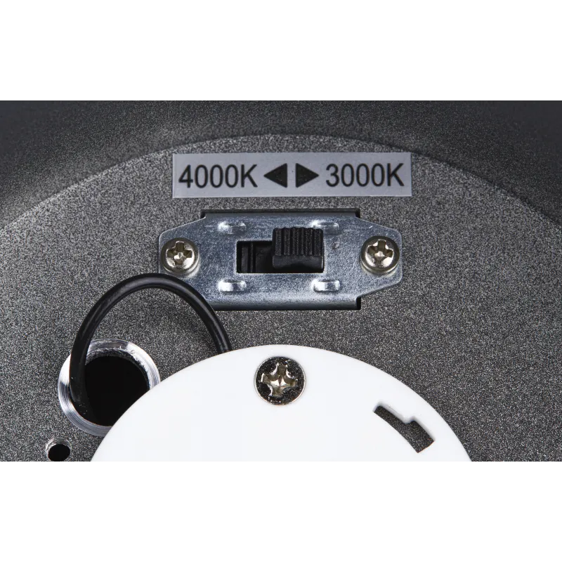 ENOLA ROUND M, plafonnier extérieur, rond, M, anthracite, LED, 10W, 3000K/4000K, IP65