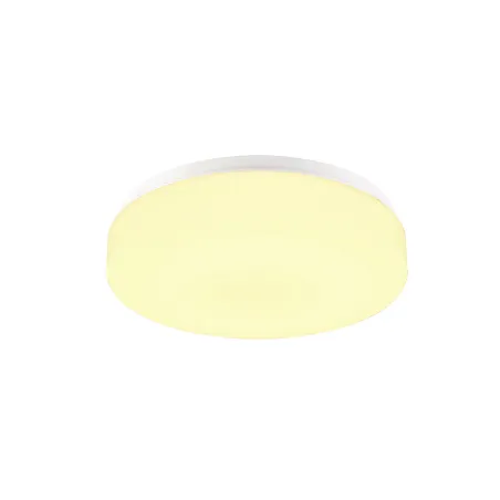 LIPSY® 30, applique et plafonnier intérieur, Drum, blanc, LED, 15W, 3000K/4000K, IP44