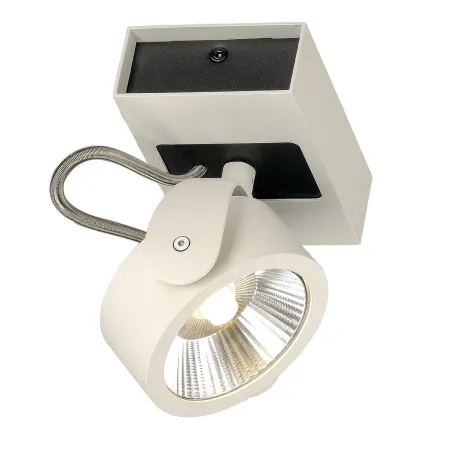 KALU, applique et plafonnier intérieur, simple, blanc/noir, LED, 17W, 3000K, variable