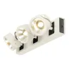 KALU, applique et plafonnier intérieur, triple, blanc/noir, LED, 47W, 3000K, variable
