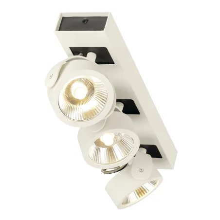 KALU, applique et plafonnier intérieur, triple, blanc/noir, LED, 47W, 3000K, variable