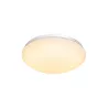 LIPSY® 30, applique et plafonnier intérieur, Dome, blanc, LED, 15W, 3000K/4000K, IP44