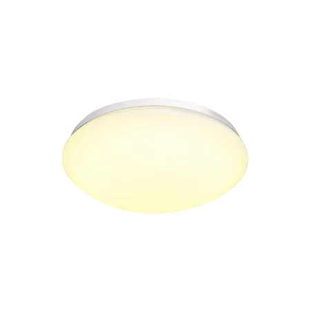 LIPSY® 30, applique et plafonnier intérieur, Dome, blanc, LED, 15W, 3000K/4000K, IP44