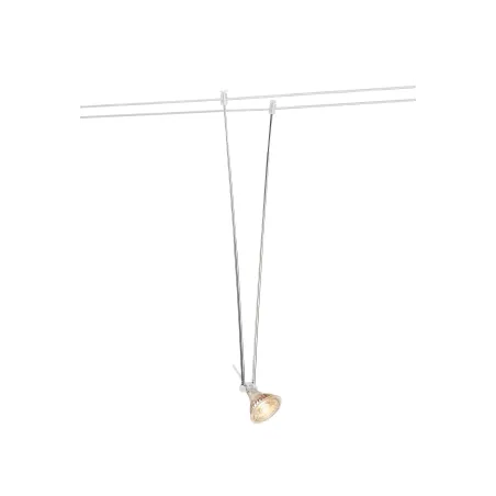 TELESKOP, spot pour câble tendu T.B.T. TENSEO intérieur, blanc, GX5.3/QR-C51, 20W max