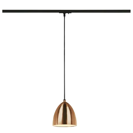 PARA CONE 14, suspension pour rail 1 allumage intérieur, cuivre, GU10/QPAR51, 35W max