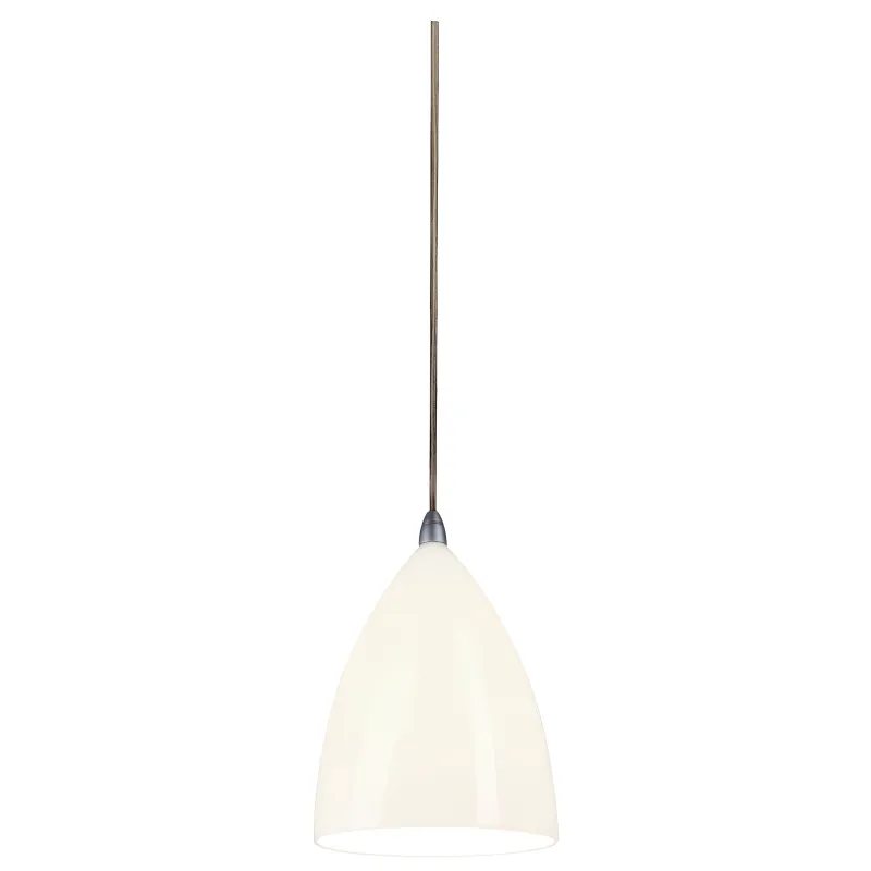 TONGA®, suspension pour rail 1 allumage intérieur, gris/blanc opale, E14/C35, 60W max
