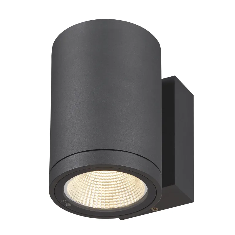 ENOLA ROUND M, applique extérieure, rond, M, anthracite, LED, 10W, 3000K/4000K, IP65