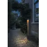 FLATT 100, borne extérieure, anthracite/imitation bois, LED, 9,7W, 3000K/4000K, IP65