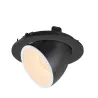 NUMINOS® GIMBLE L, encastré de plafond intérieur, 20 deg , noir/blanc, LED, 25,4W, 2700K
