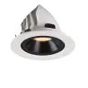 NUMINOS® GIMBLE L, encastré de plafond intérieur, 40 deg , blanc/noir, LED, 25,4W, 2700K