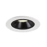 NUMINOS® GIMBLE L, encastré de plafond intérieur, 40 deg , blanc/noir, LED, 25,4W, 4000K