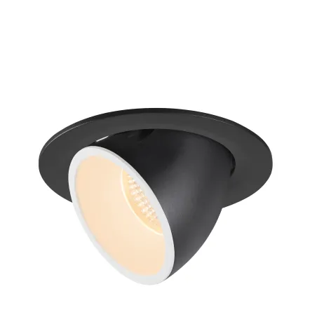 NUMINOS® GIMBLE L, encastré de plafond intérieur, 40 deg , noir/blanc, LED, 25,4W, 2700K