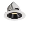 NUMINOS® GIMBLE L, encastré de plafond intérieur, 55 deg , blanc/noir, LED, 25,4W, 3000K