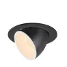 NUMINOS® GIMBLE L, encastré de plafond intérieur, 55 deg , noir/blanc, LED, 25,4W, 2700K