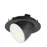 NUMINOS® GIMBLE M, encastré de plafond intérieur, 20 deg , noir/blanc, LED, 17,5W, 4000K