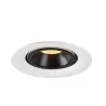 NUMINOS® GIMBLE M, encastré de plafond intérieur, 40 deg , blanc/noir, LED, 17,5W, 3000K